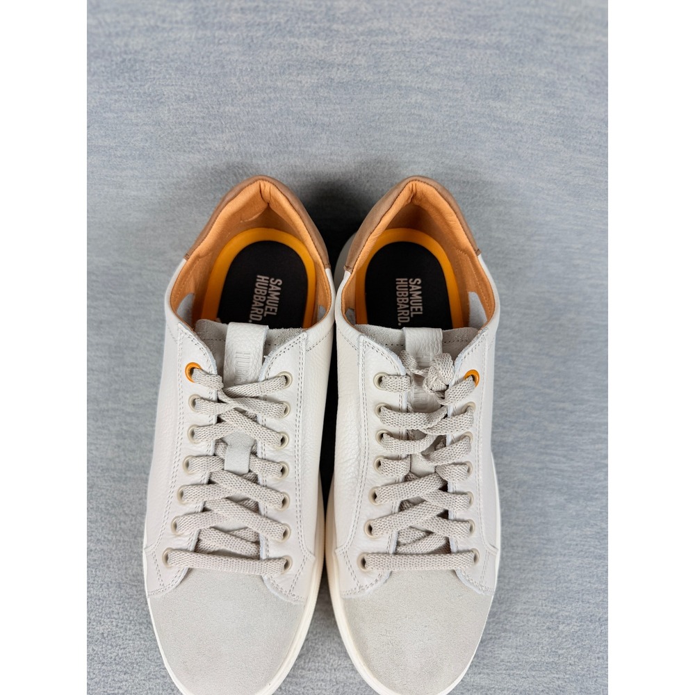 Samuel Hubbard Sunset Sneaker Womens 8 Gray Taupe Leather Suede Low Top - Picture 7 of 11